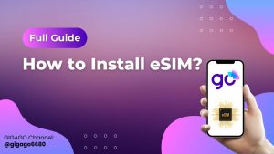 How to install Tanzania eSIM